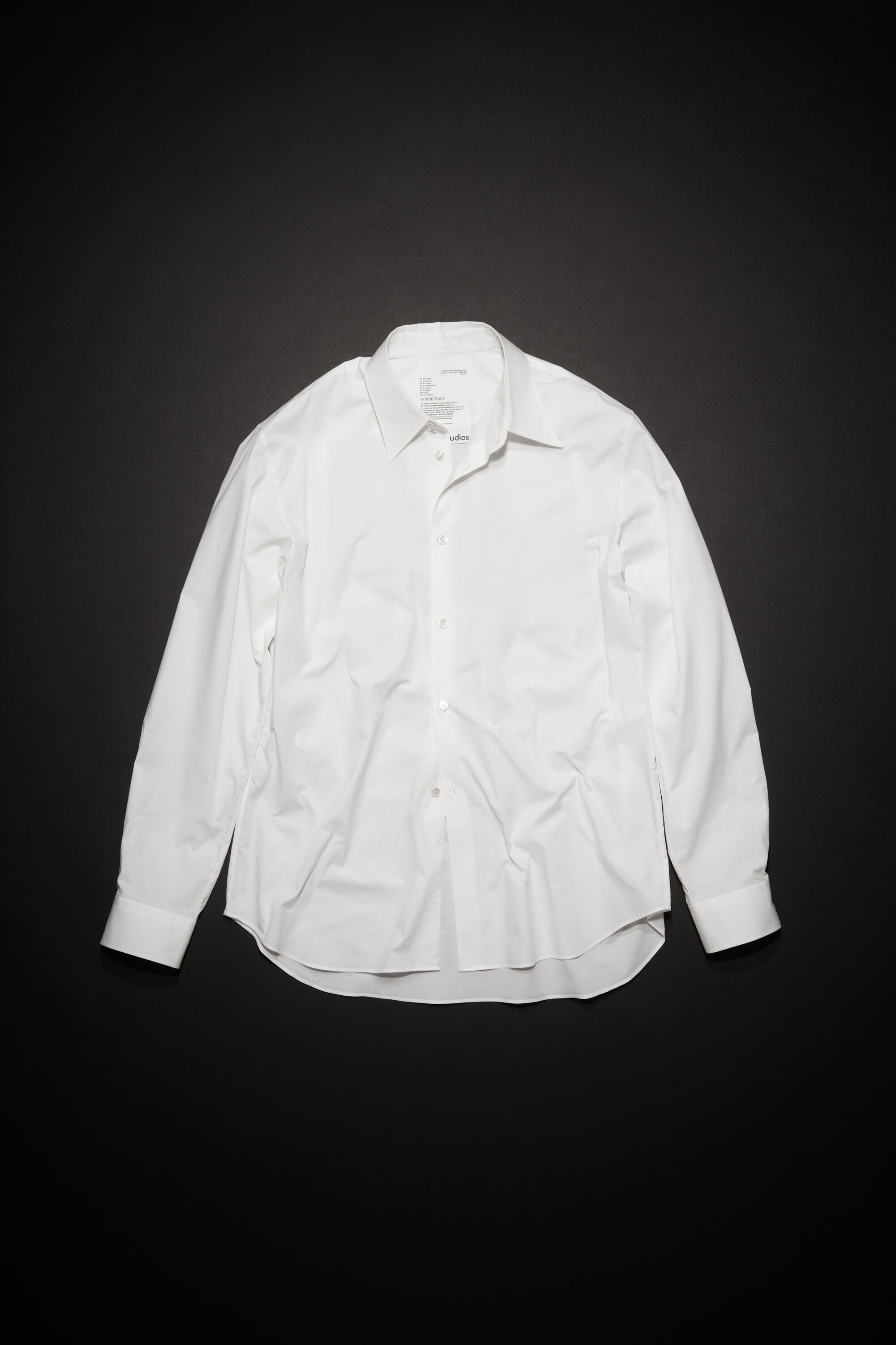 Button-up shirt - White - 1