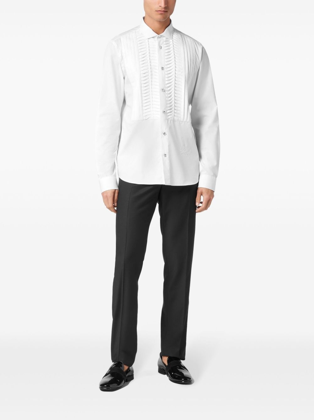 Black Tie long-sleeve shirt - 2