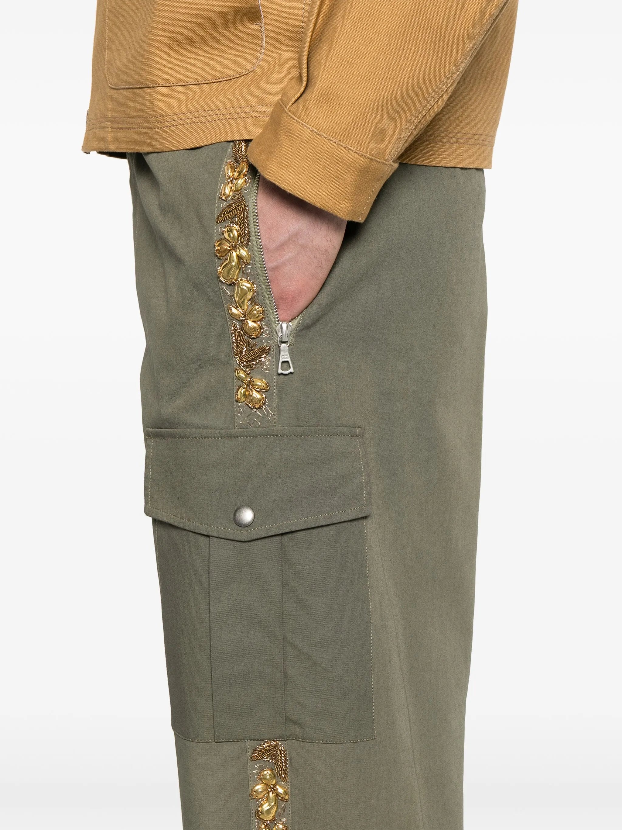 Bead-embellished Trousers - 5