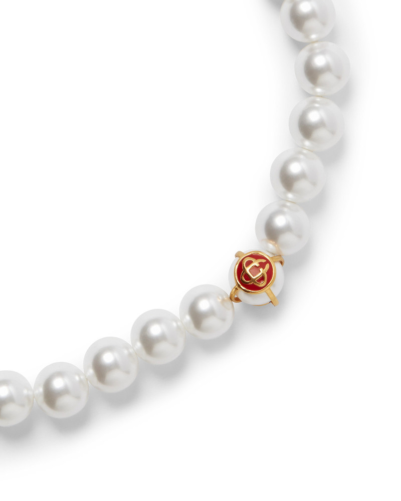 CASABLANCA Caged Pearl Necklace | Casablanca Paris outlook