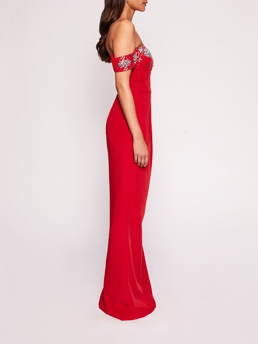 DRAPED BODICE GOWN - 3