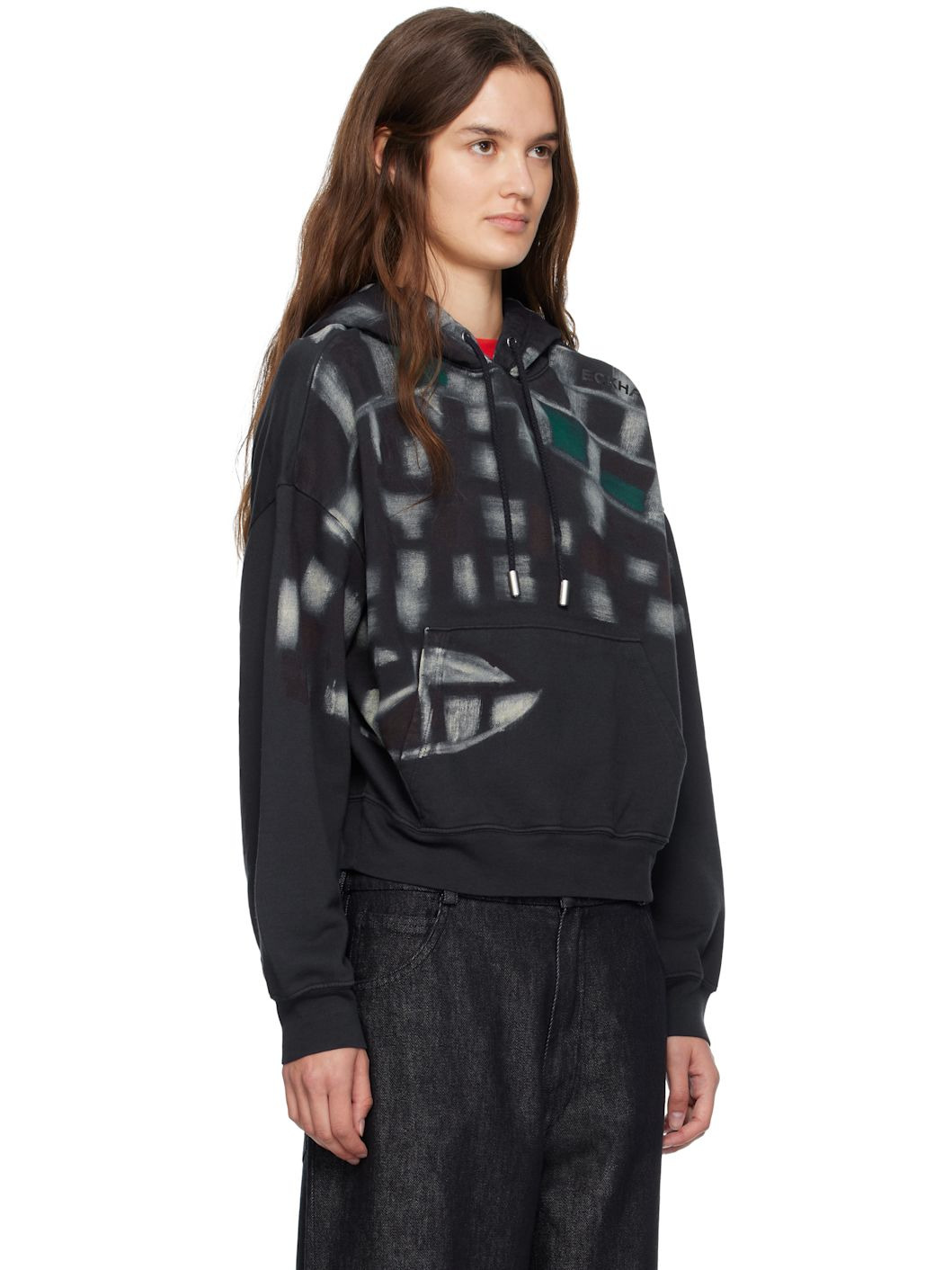 Navy Garment-Dyed Hoodie - 2