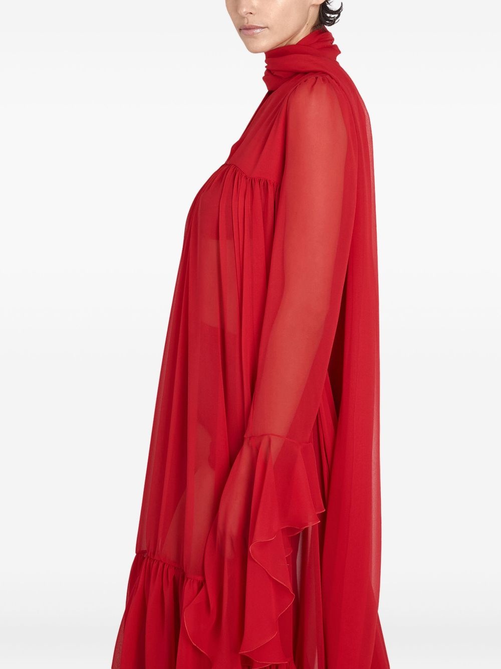 silk dress - 6