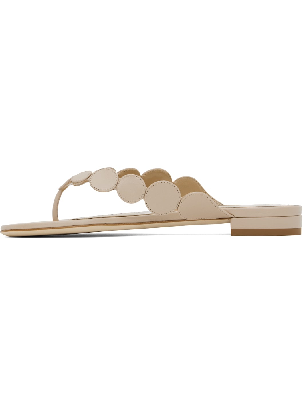 Beige Nour Sandals - 3
