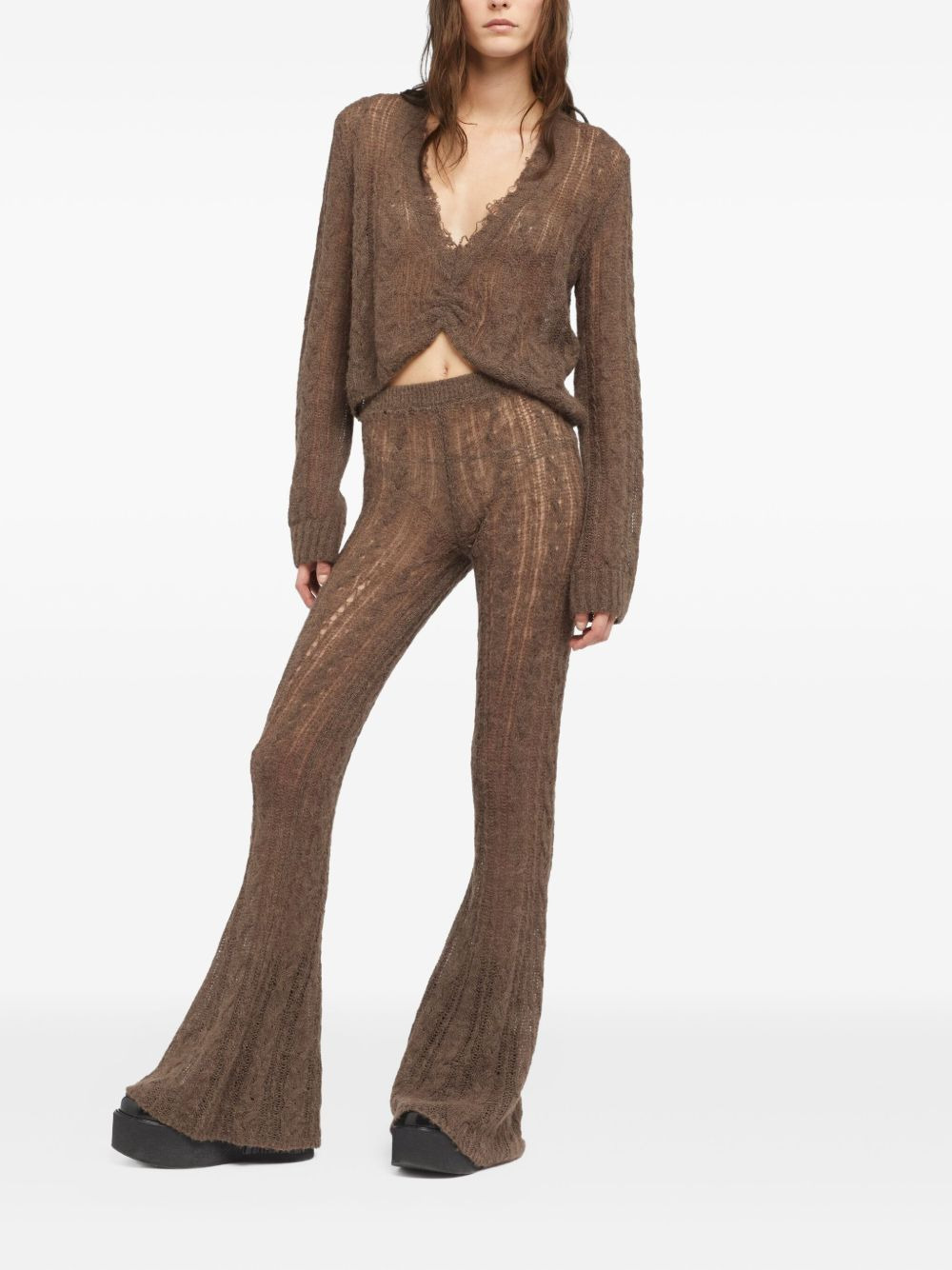 Desert Drift V-neck top - 2