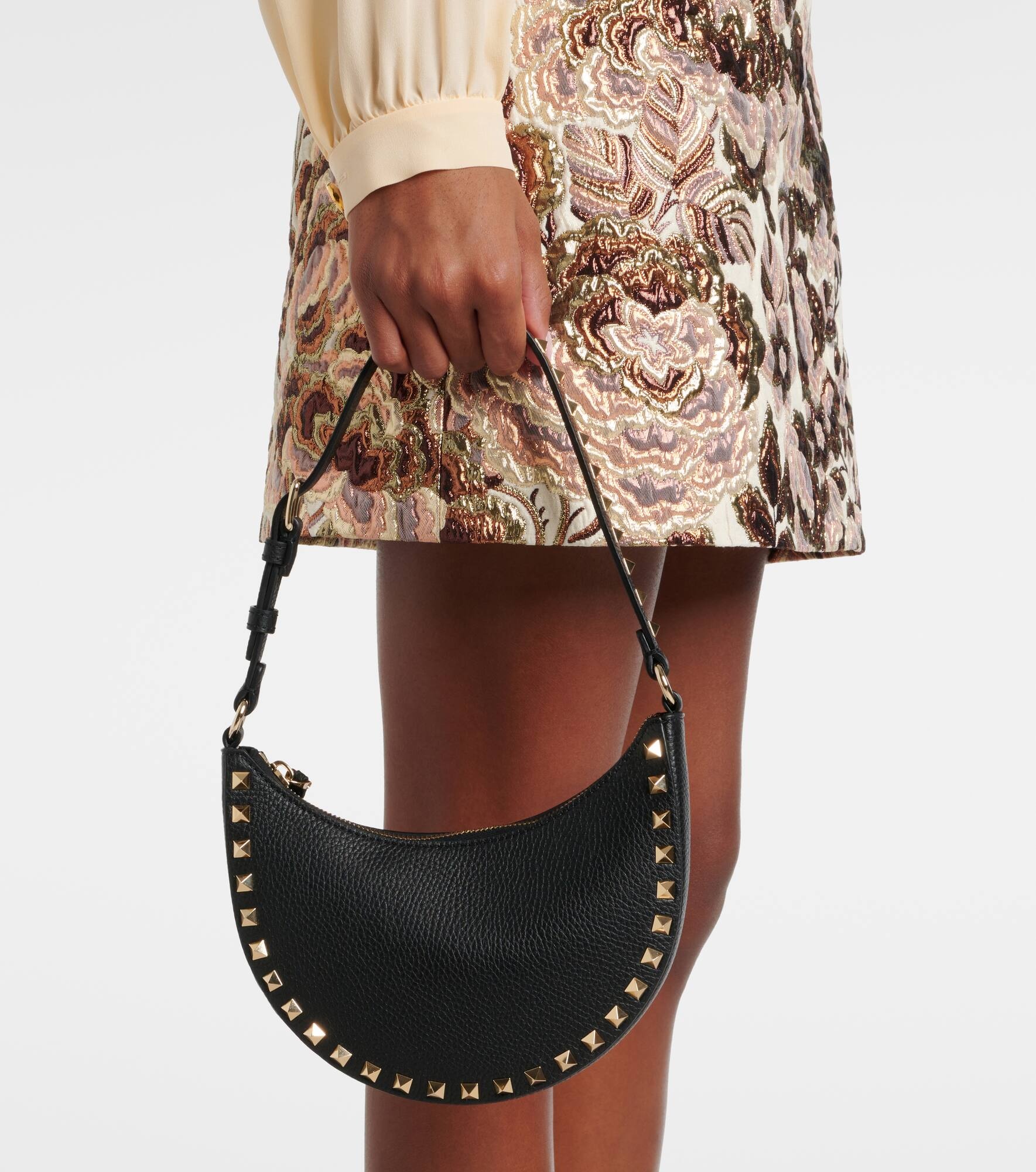 Rockstud Mini leather tote - 2