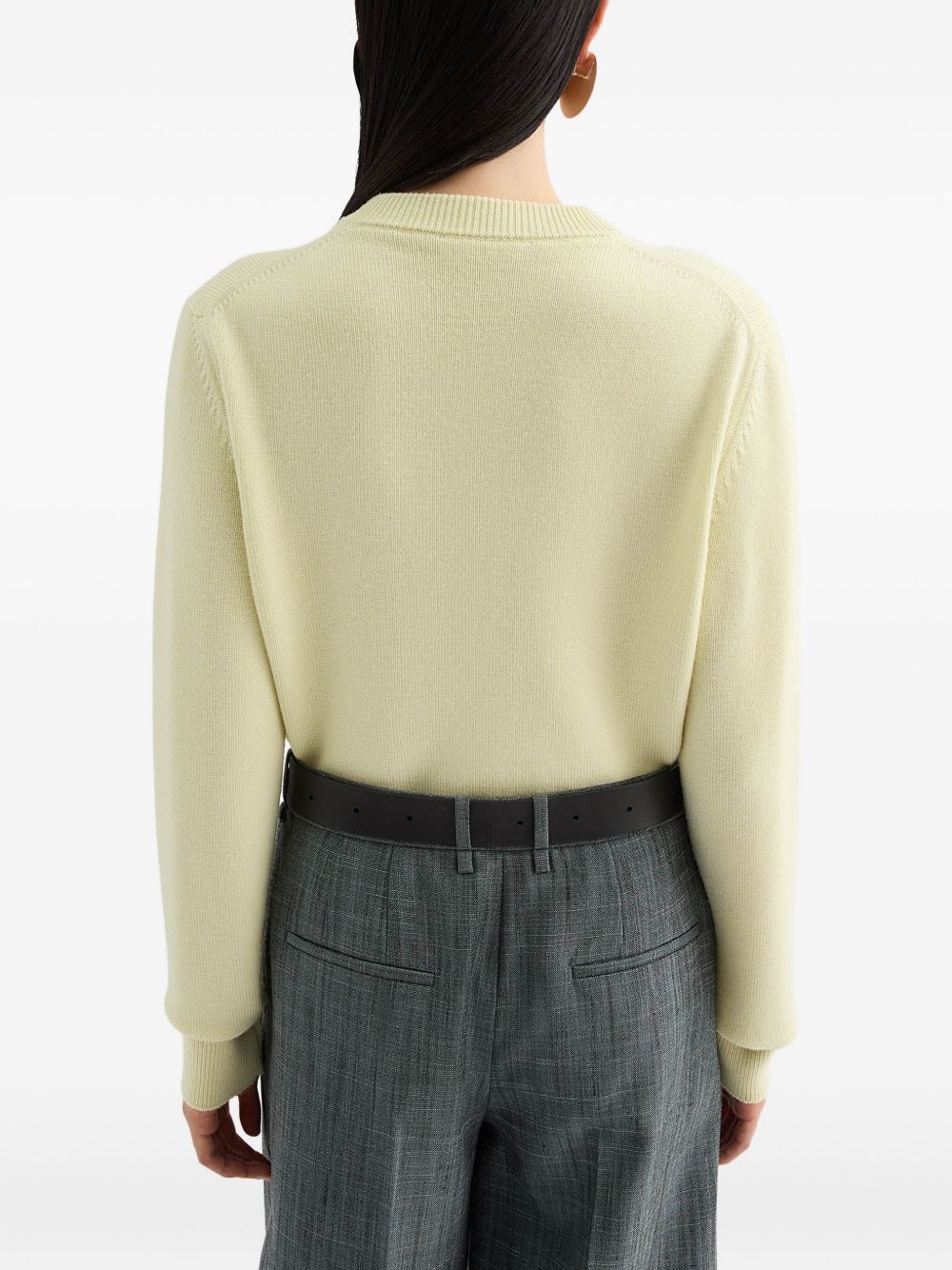 embroidered cardigan - 5