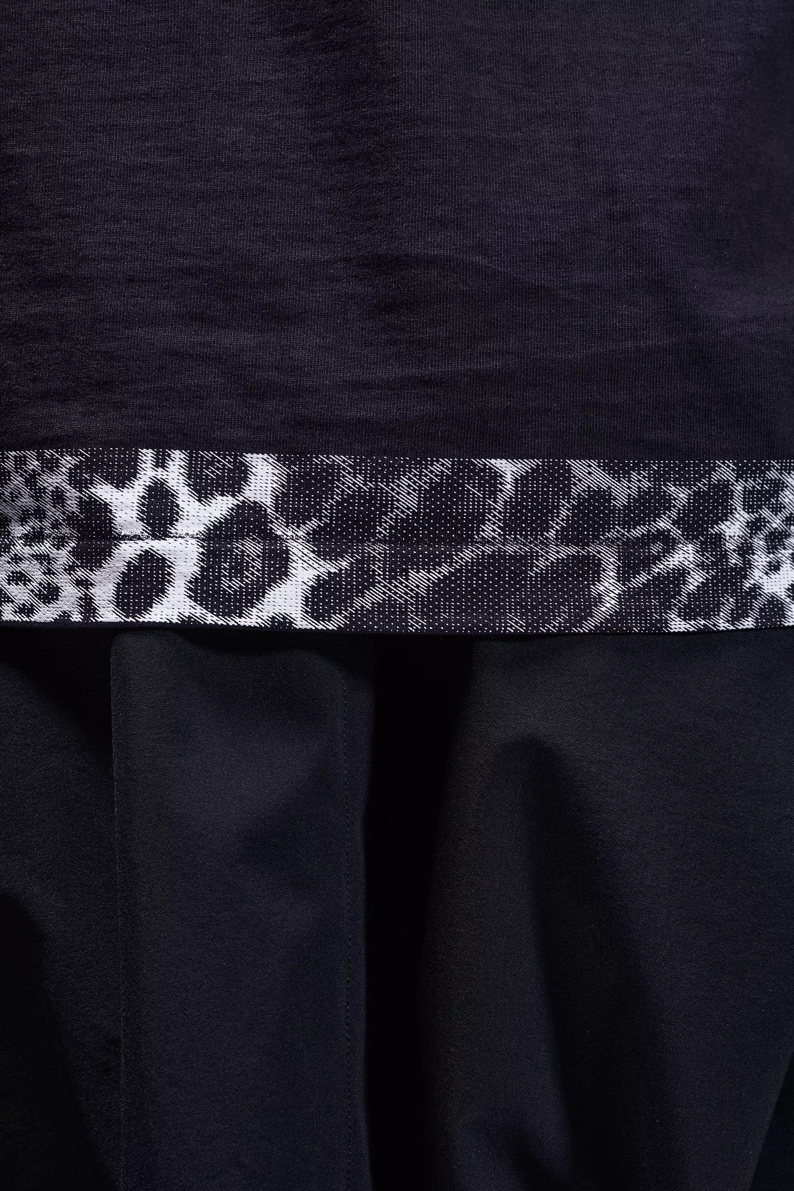 S39-RS Cotton Long Sleeve T-shirt Black - 6