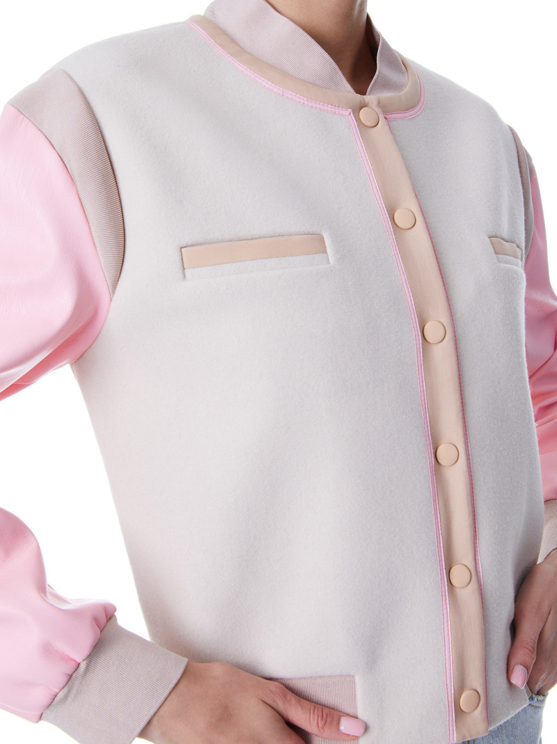 KERI VEGAN LEATHER VARISTY JACKET 5