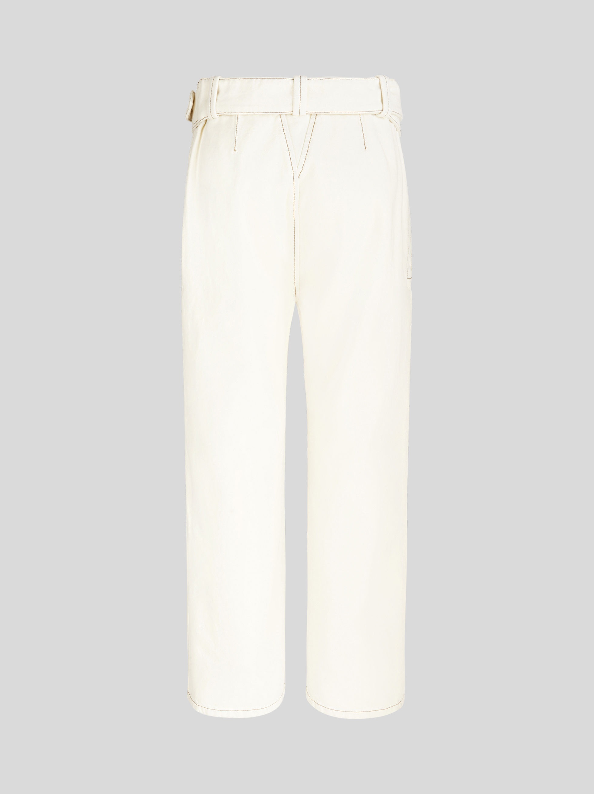 TROUSERS WITH BELT - 5