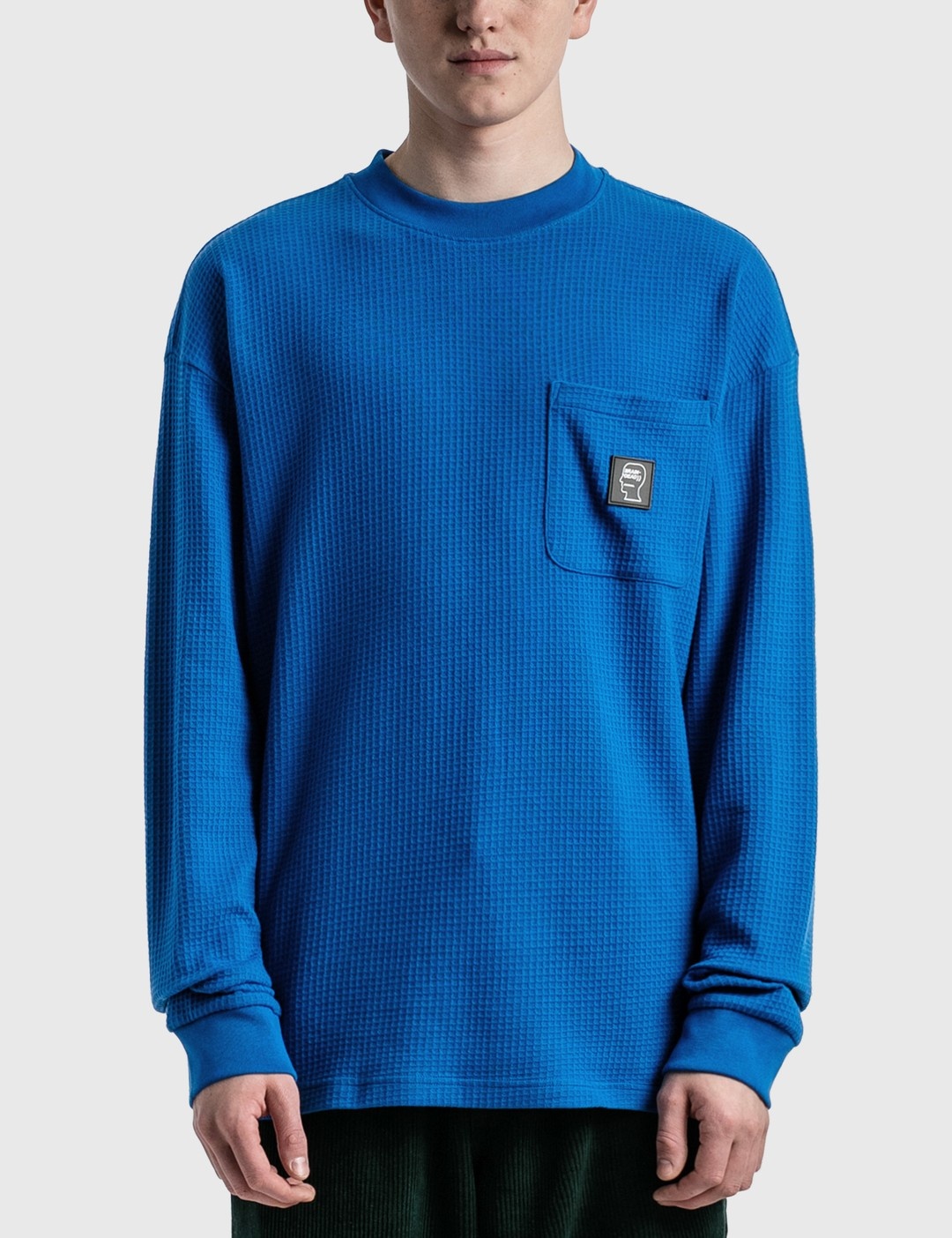 CORE MOCK NECK WAFFLE T-SHIRT - 3