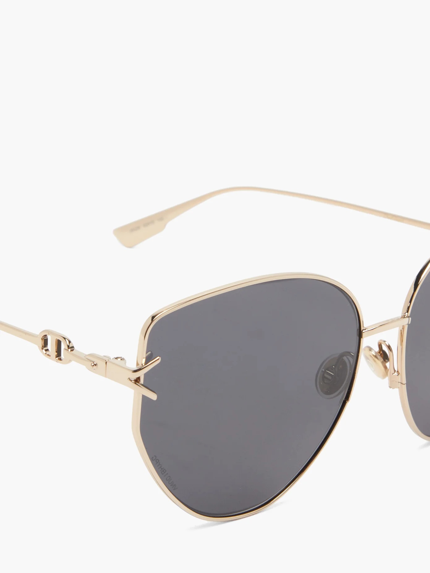 DiorGypsy1 cat-eye metal sunglasses - 4