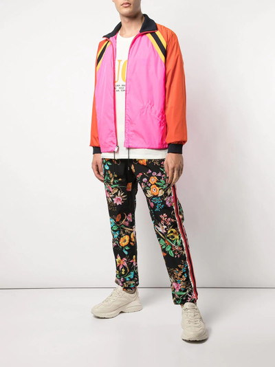 GUCCI floral print track pants outlook