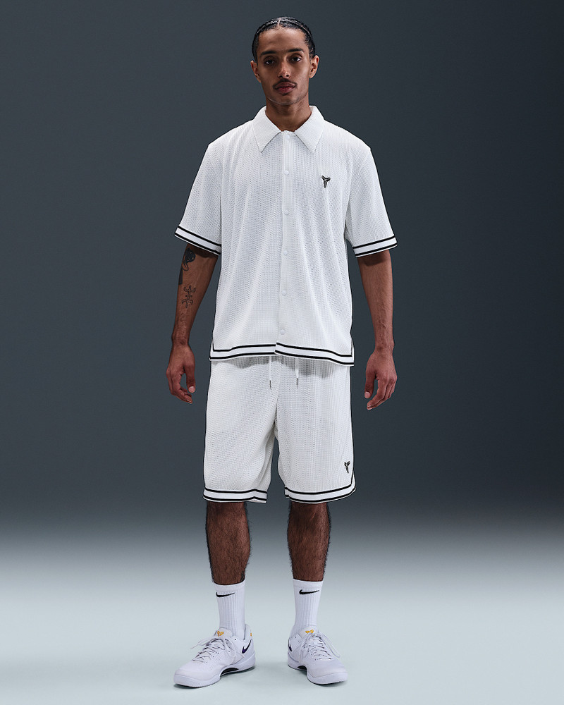 Kobe Men's Pleated Basketball Shorts - 1