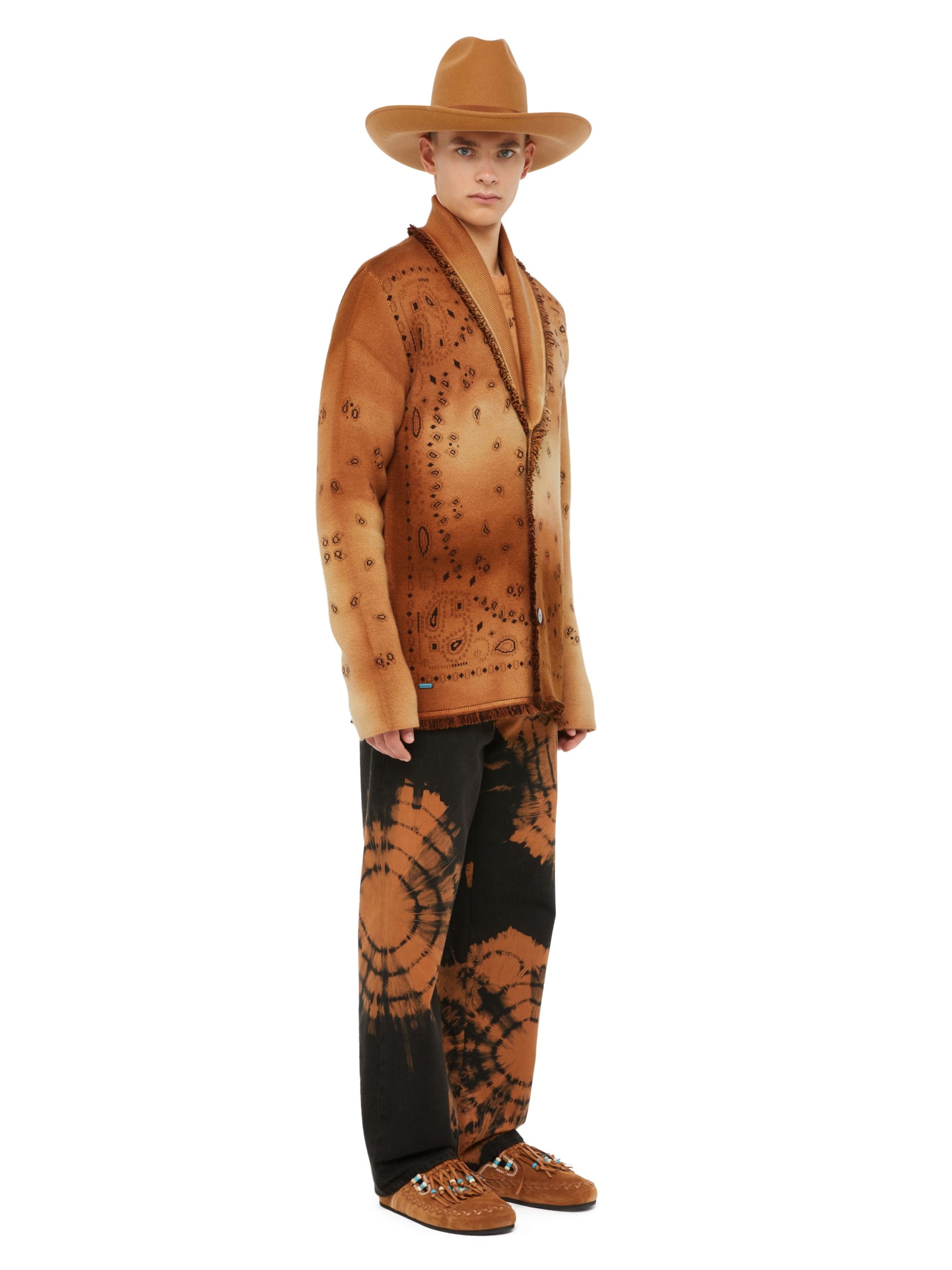 Hues Of The Desert Tie Dye Cardigan - 5