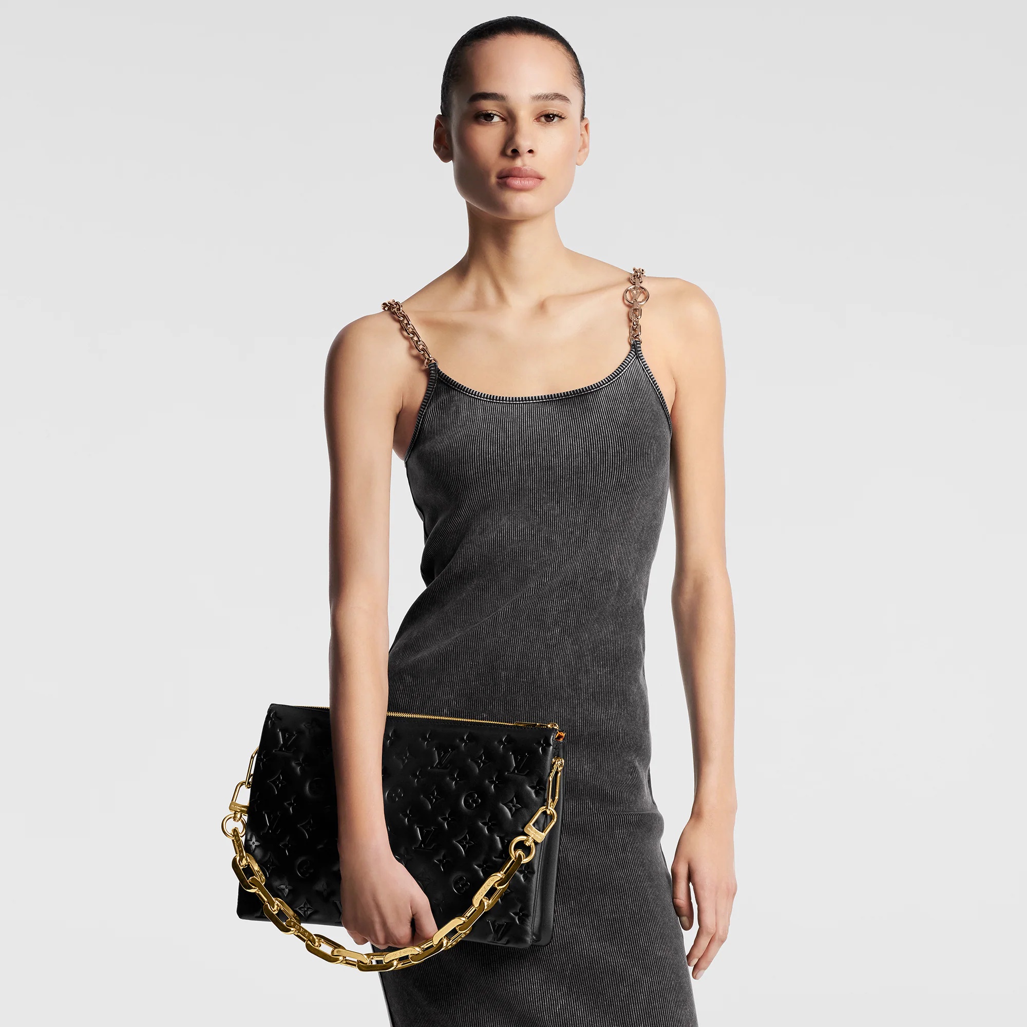 Chain Strap Tank Dress - 5
