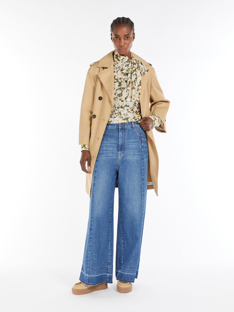 WEEKEND Max Mara VALS Tie-detail silk shirt outlook