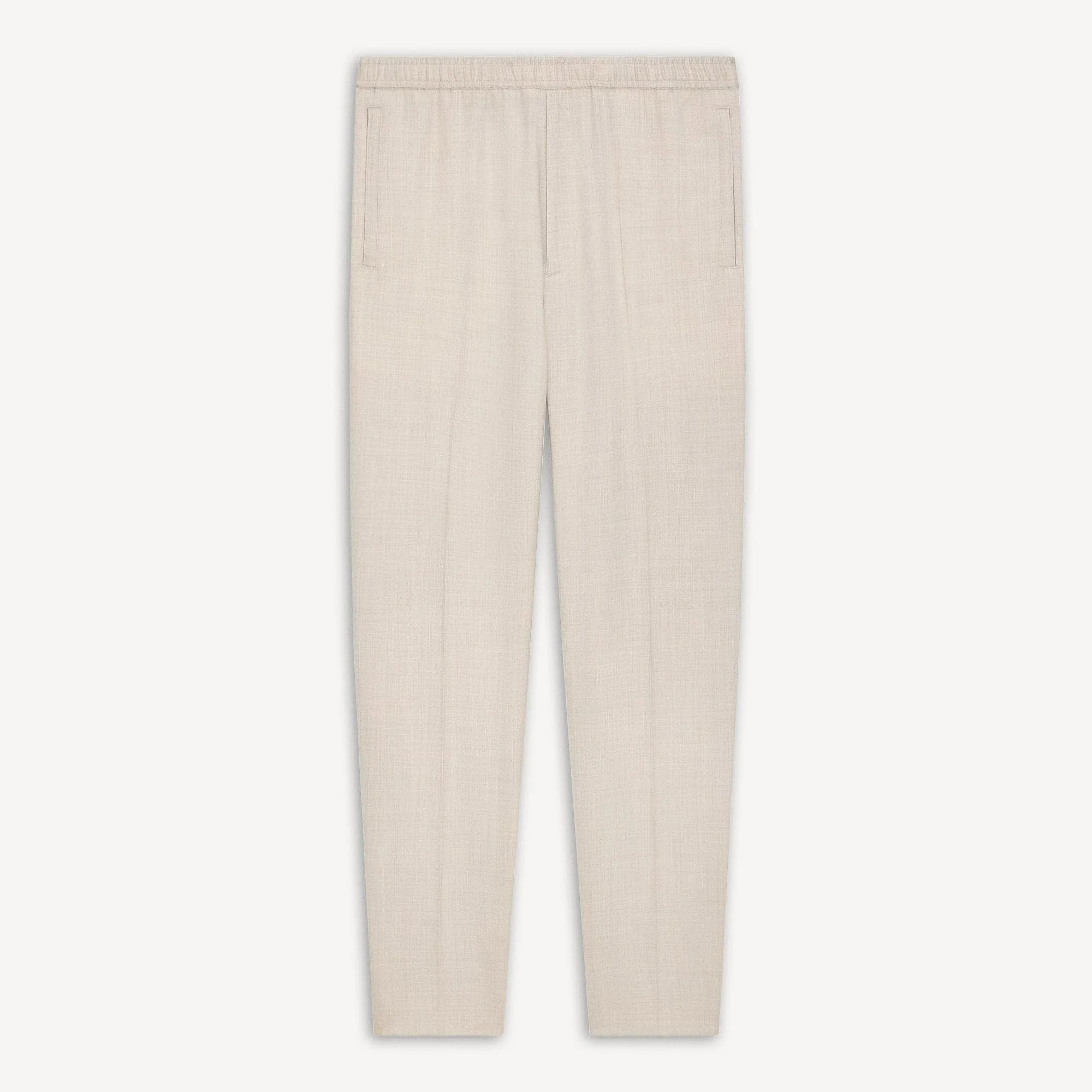 Drawstring Pull-On Pant in Motion Wool Twill - 1
