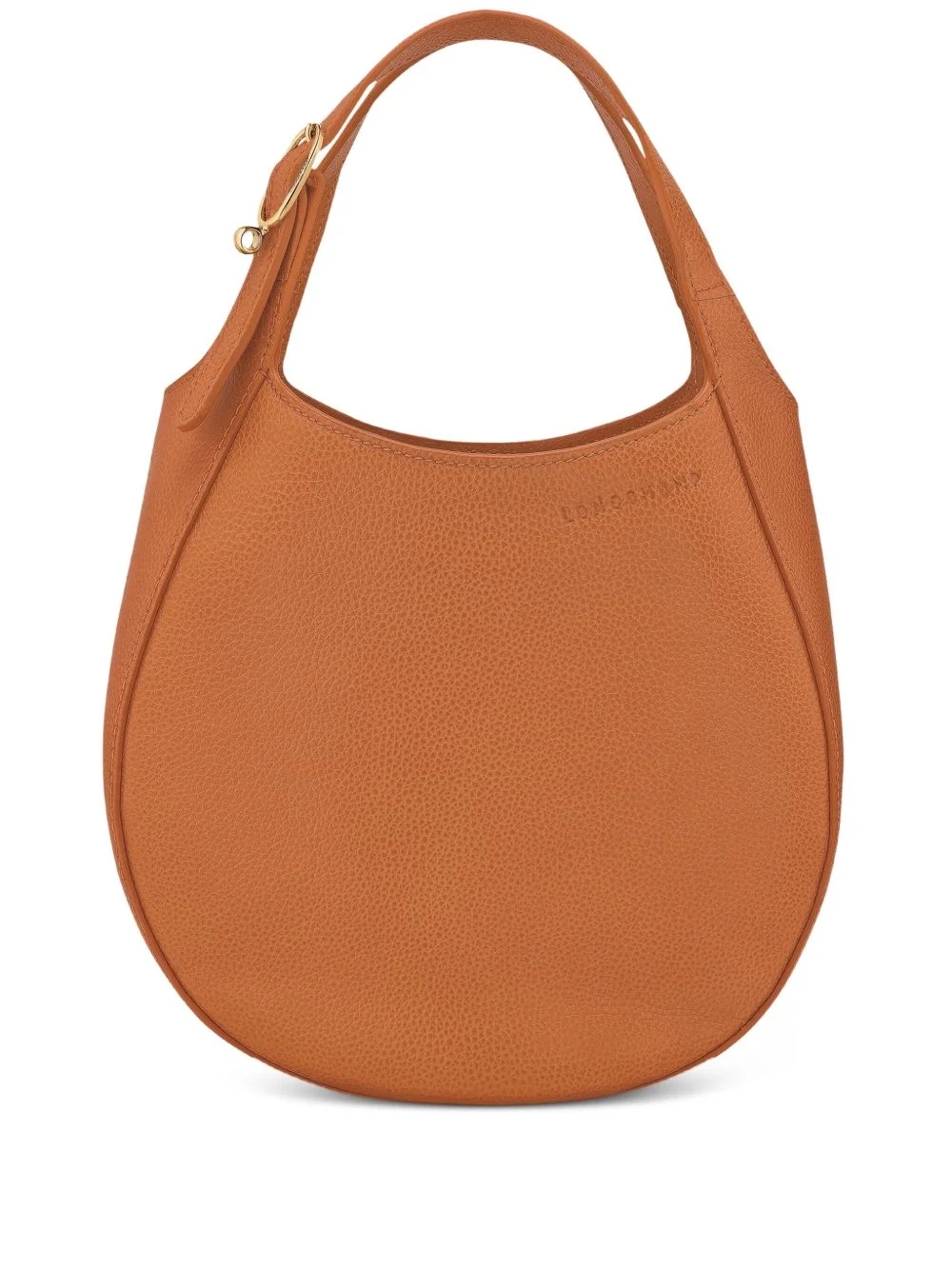 Le Foulonné S grained-leather tote bag - 1
