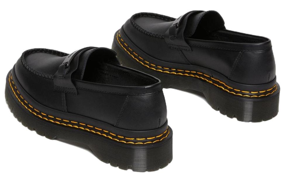 Dr. Martens Penton Bex Double Stitch Leather Loafers 'Black Poly Rip Stop + Element' 27876001 - 4