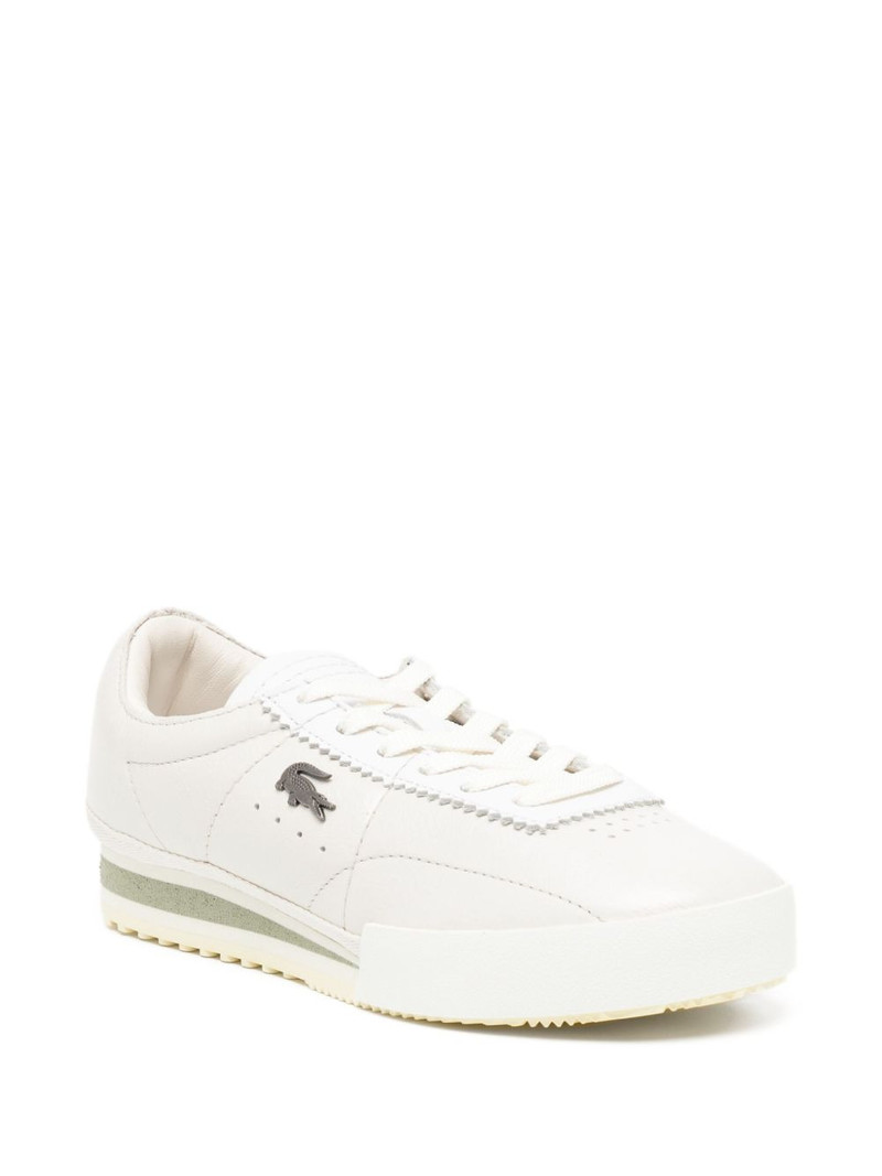 LACOSTE Aura leather trainers outlook