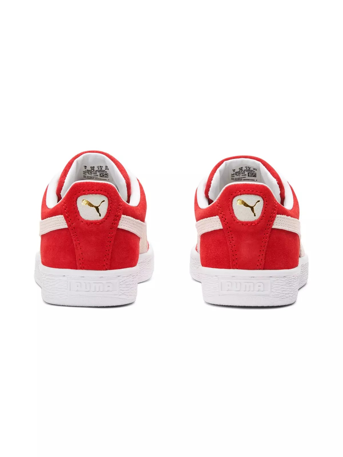 PUMA Suede Classic XXI "High Risk Red/Puma White" Women's Shoe - 5