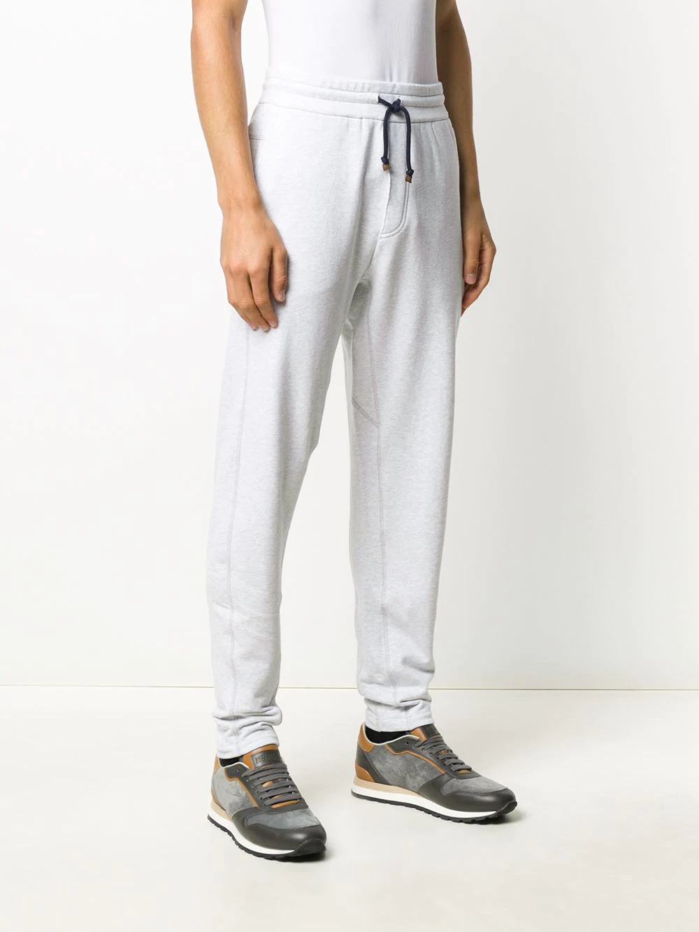 drawstring straight leg sweatpants - 3