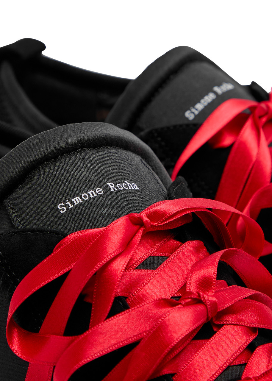 Simone Rocha Ballerina Grip Satin Sneakers - 4