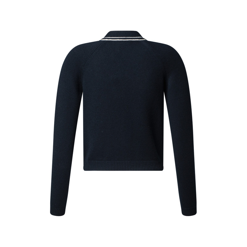 Contrast Accent Cardigan 3