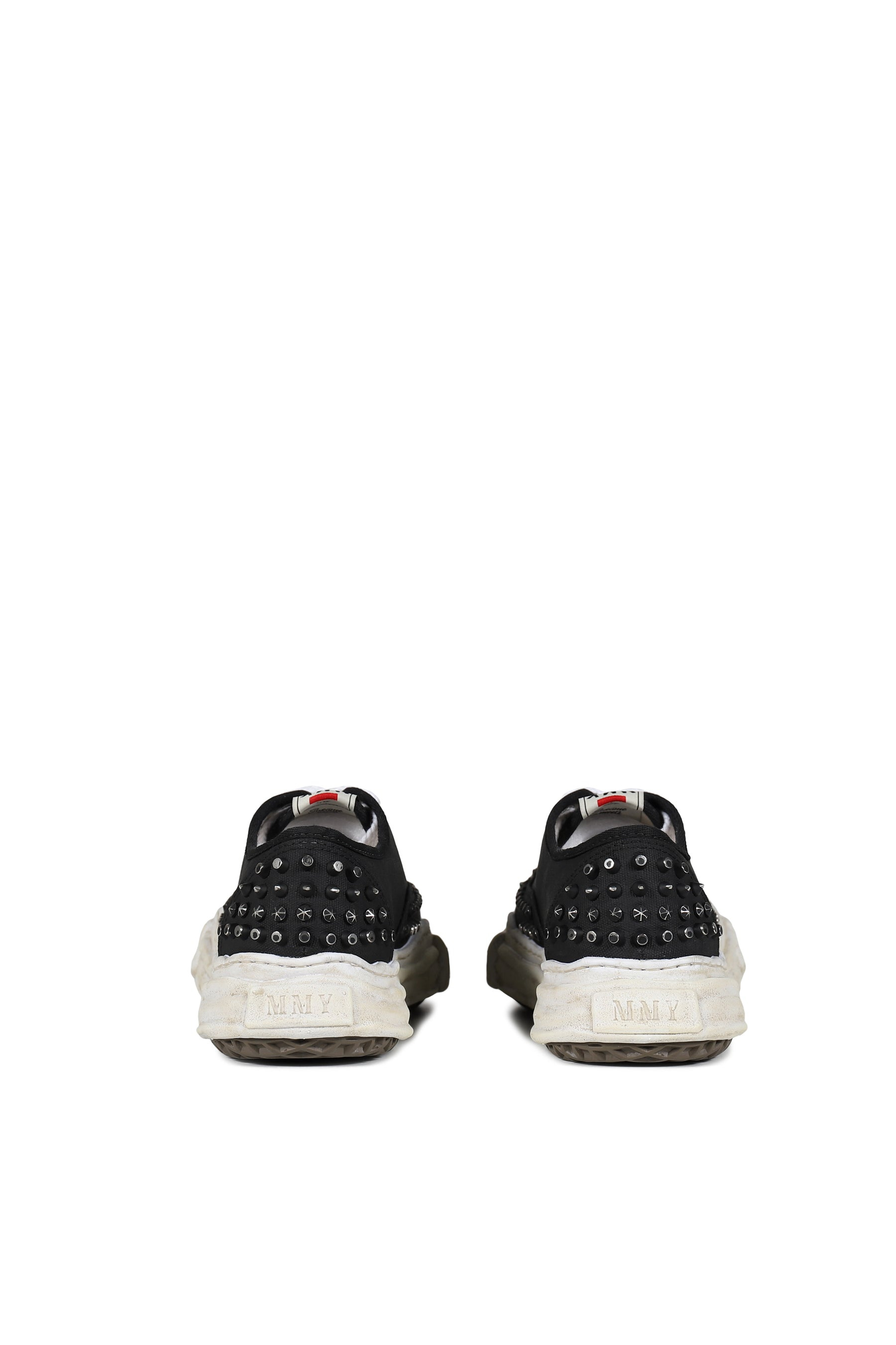 BAKER STUDDED CANVAS LOW / BLK - 4