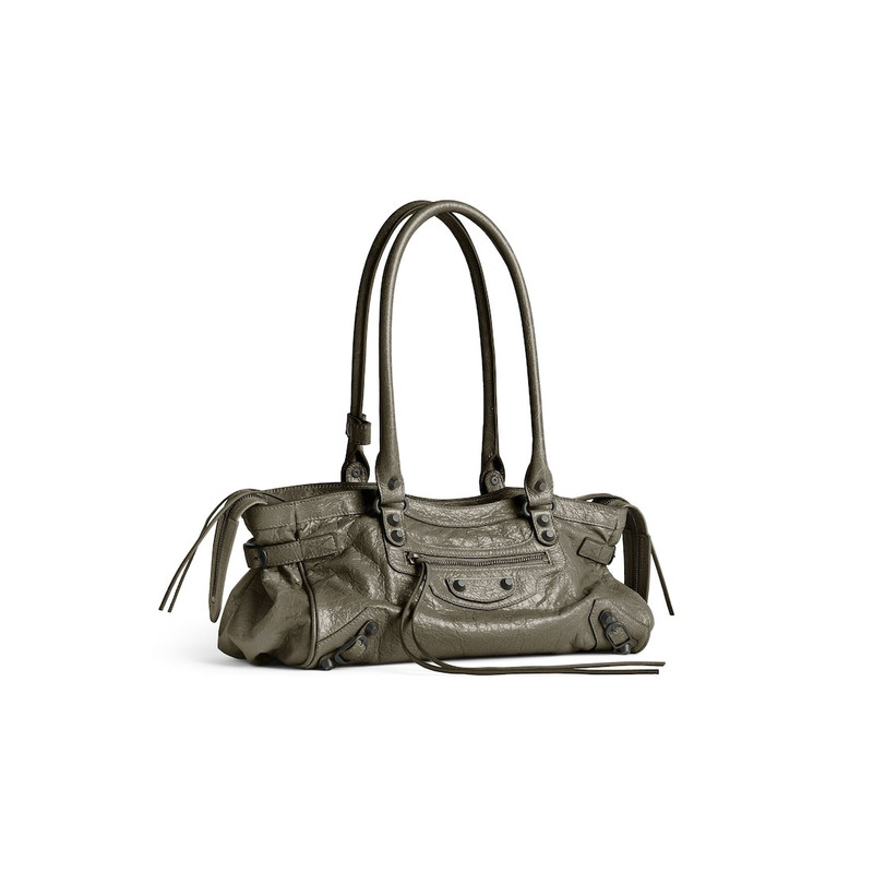 Women's Le City Bag East-west in Army Green 2