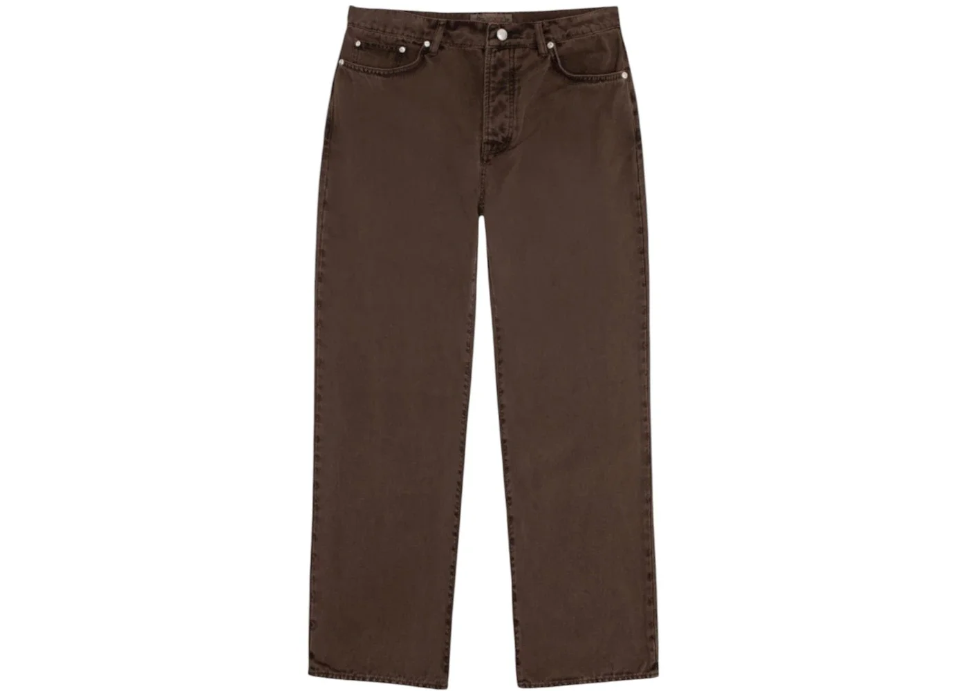 Stussy Washed Canvas Classic Jean Brown - 1
