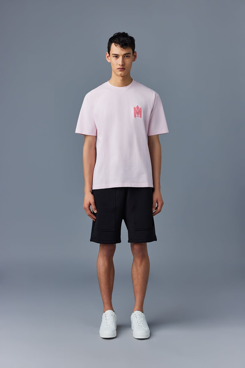 MACKAGE TEE Tee-shirt with velvet logo outlook