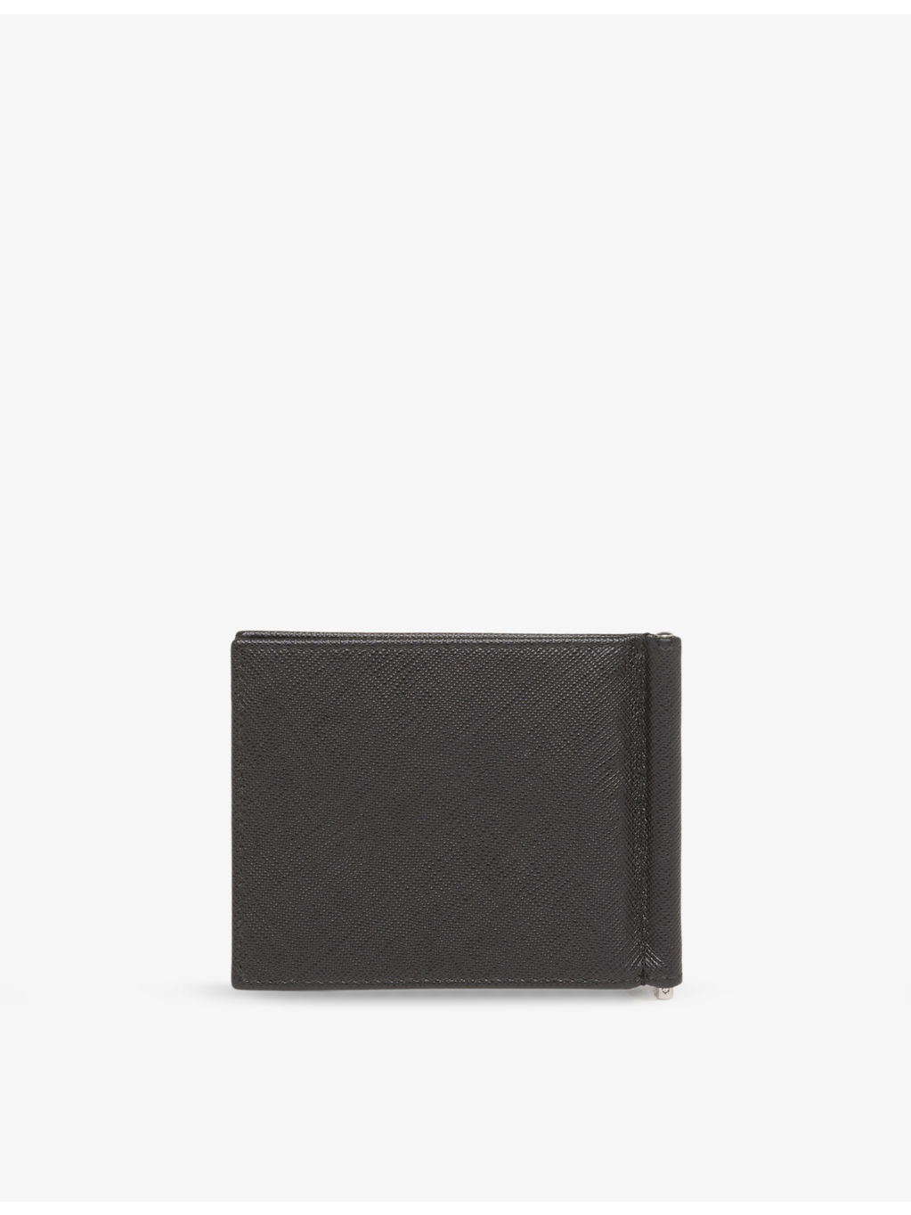Logo-plaque leather wallet - 3