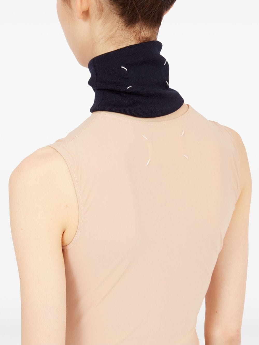four-stitch wool neck warmer - 3