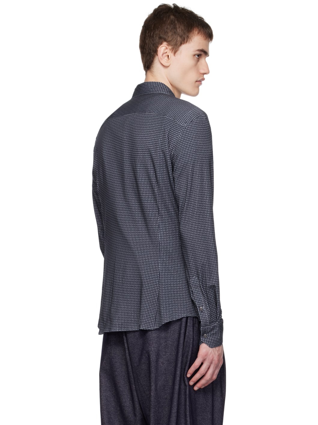 Navy Zip Shirt - 3