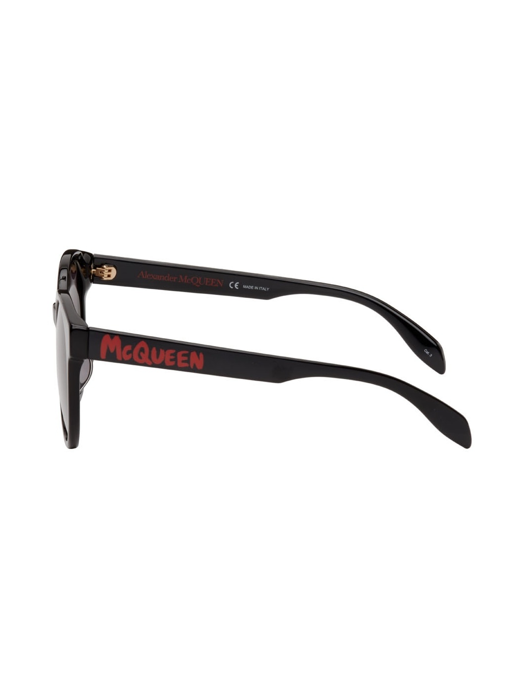 Black Round Sunglasses - 3