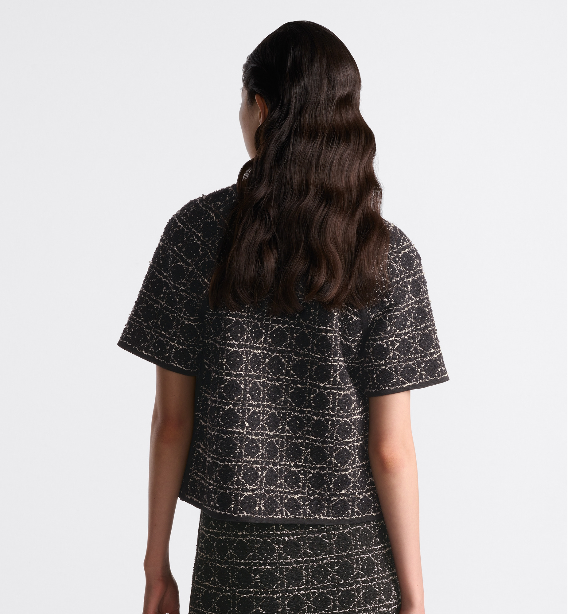 Macrocannage Short-Sleeved Jacket - 3