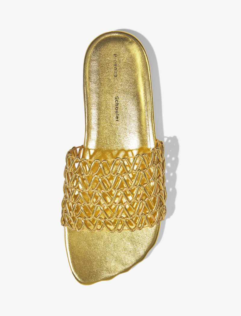 Sculpt Woven Slides 4