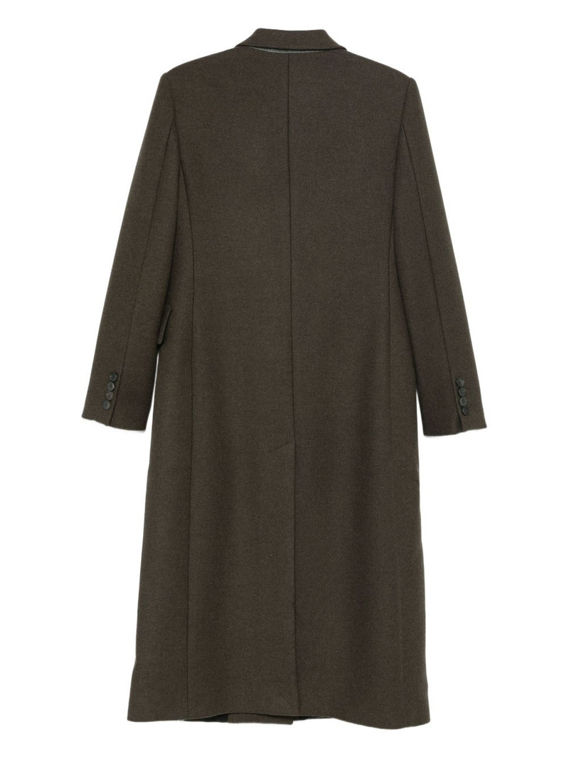 Blumarine rose-embellished coat outlook