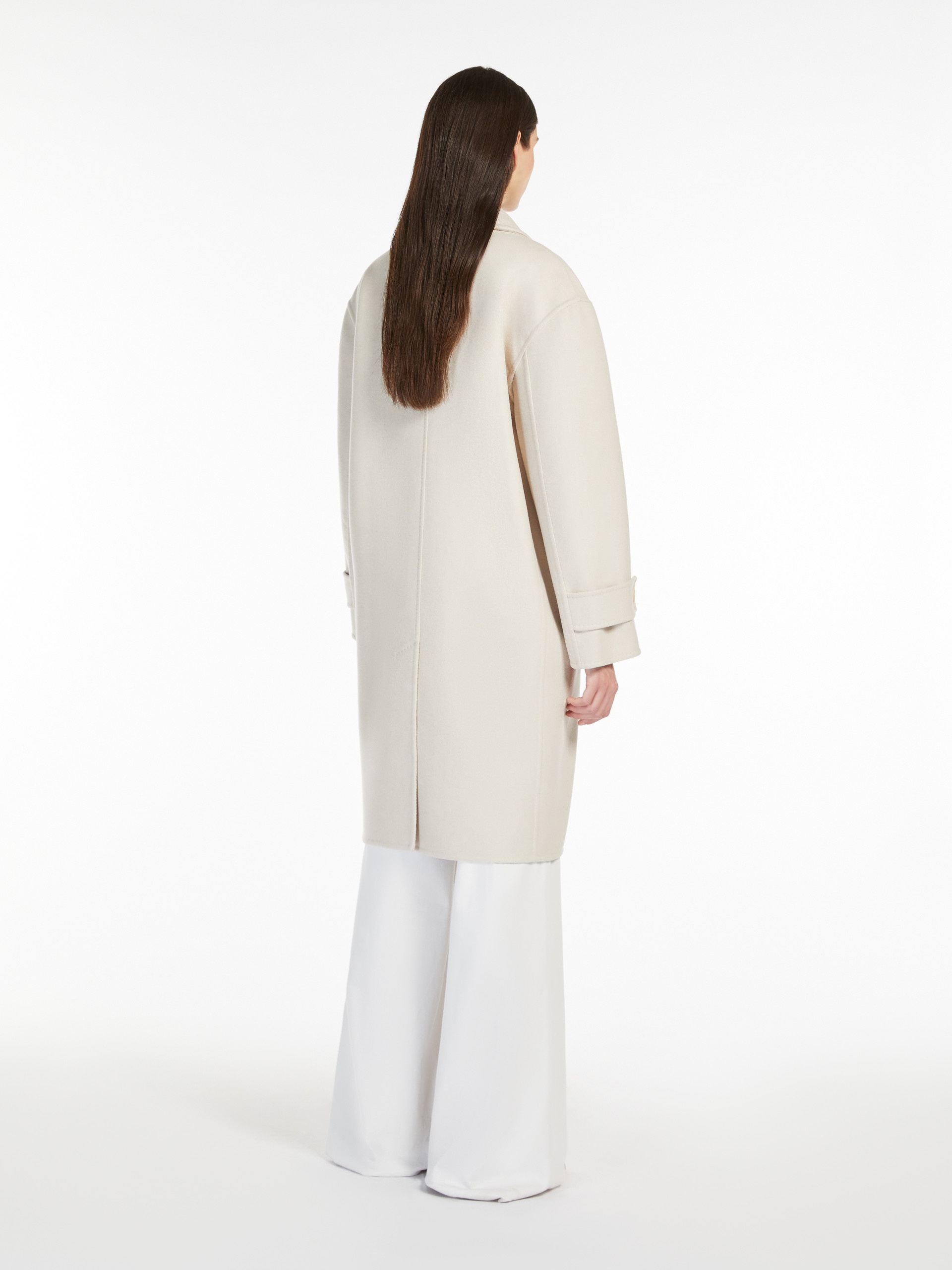 NOGARA Double-breasted wool and cashmere coat - 4