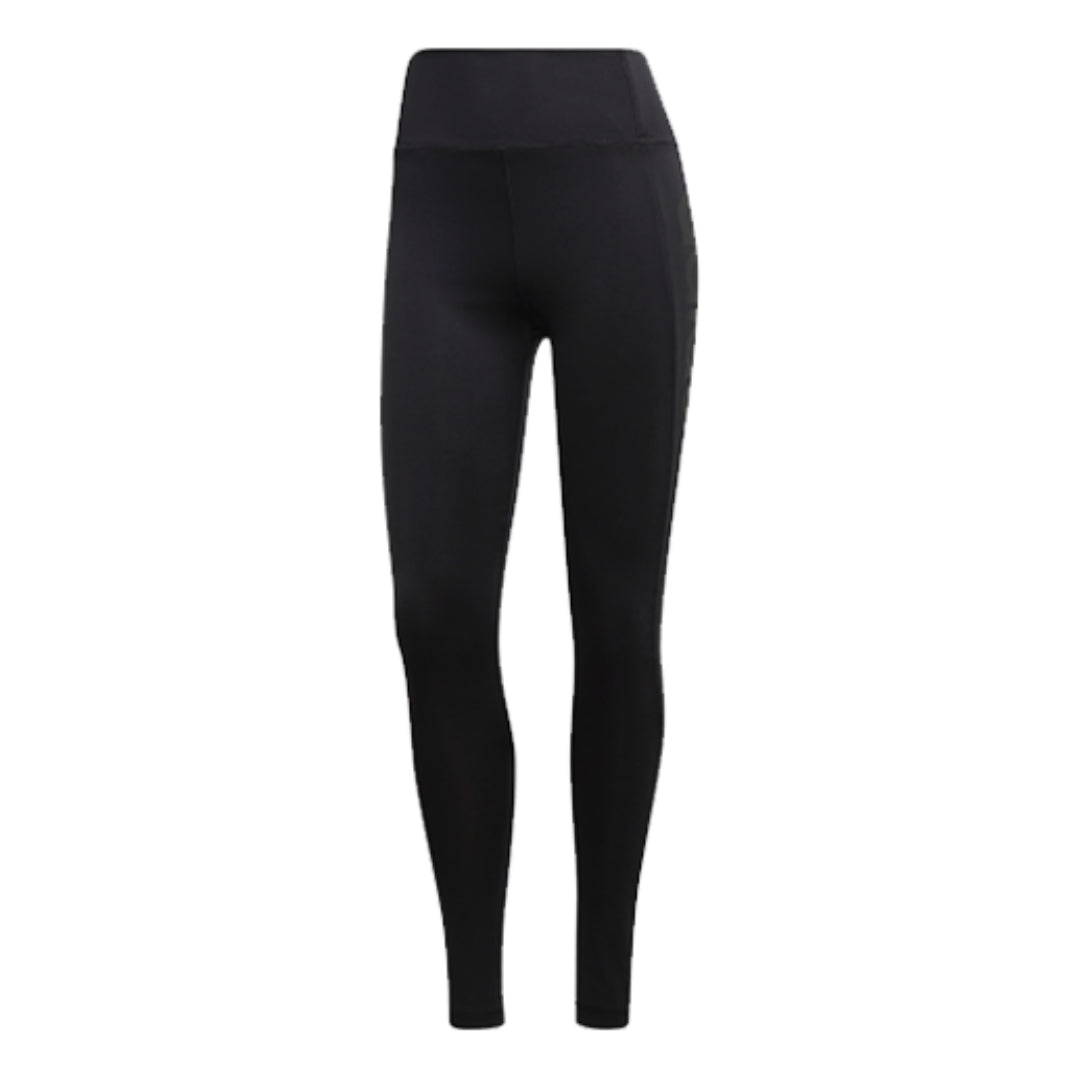 (WMNS) adidas Design 2 Move High-Rise Logo Tights Asia Sizing 'Black' DS8710 - 1