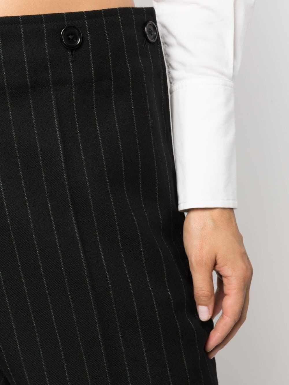wide-leg tailored trousers - 5