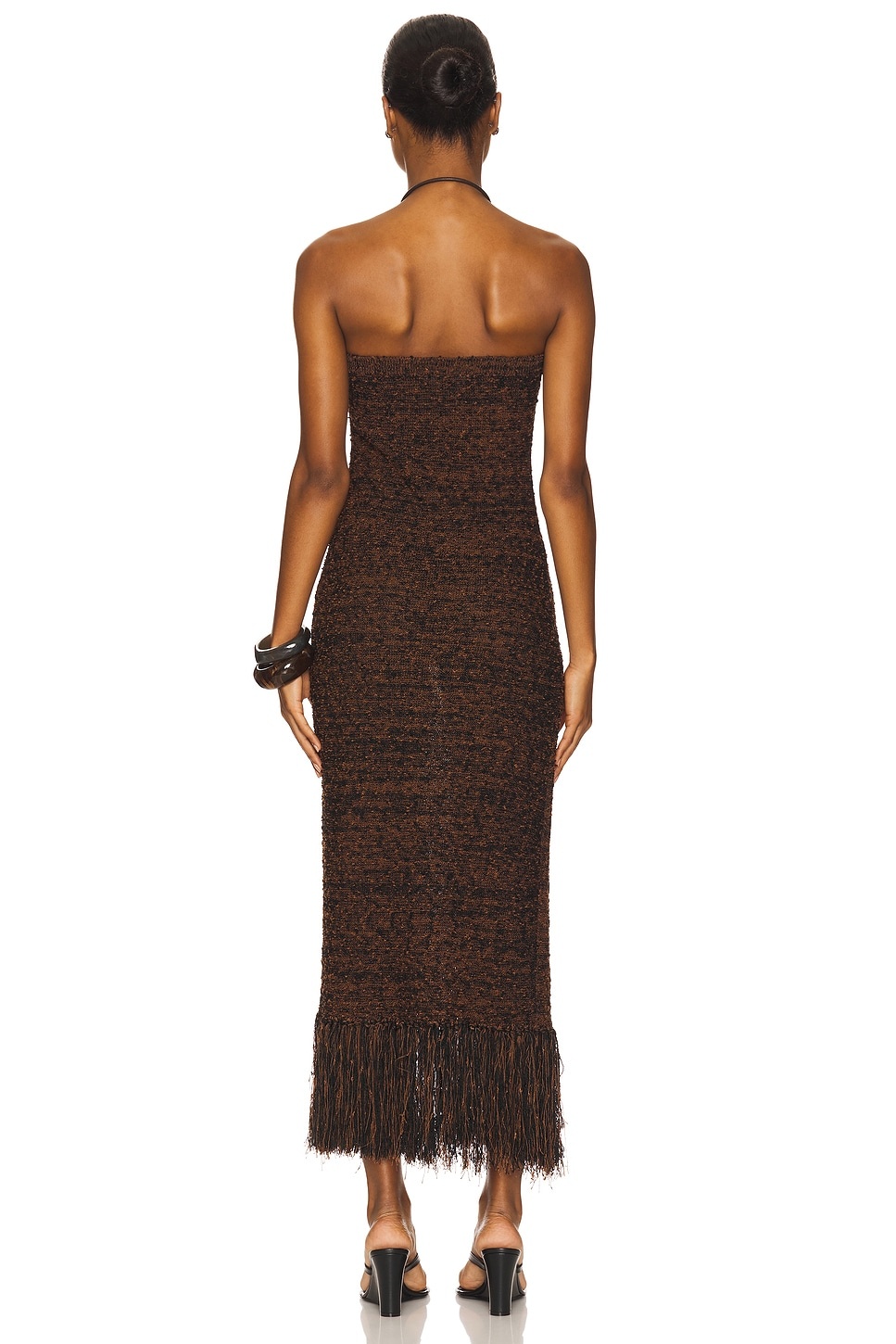 Boucle Fringe Dress - 3