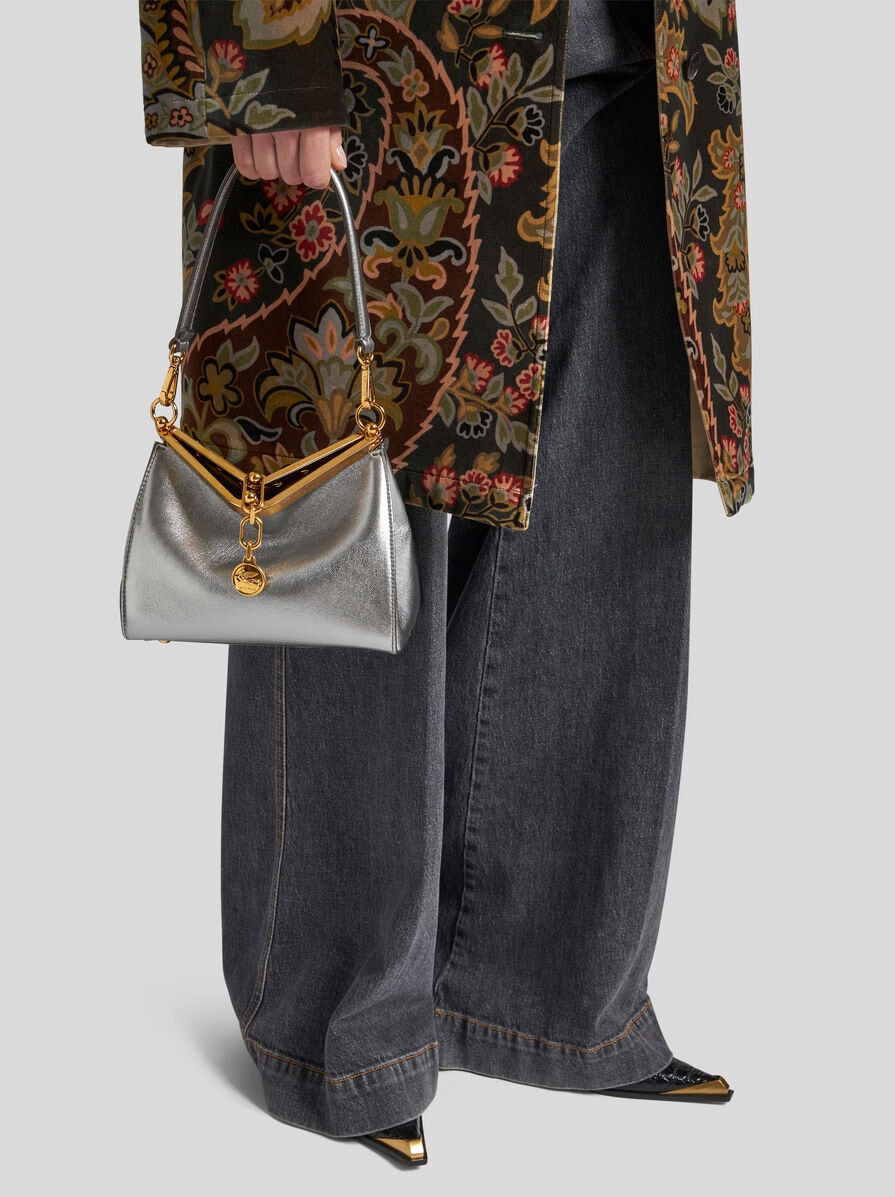 SMALL LAMINATED VELA BAG - 2