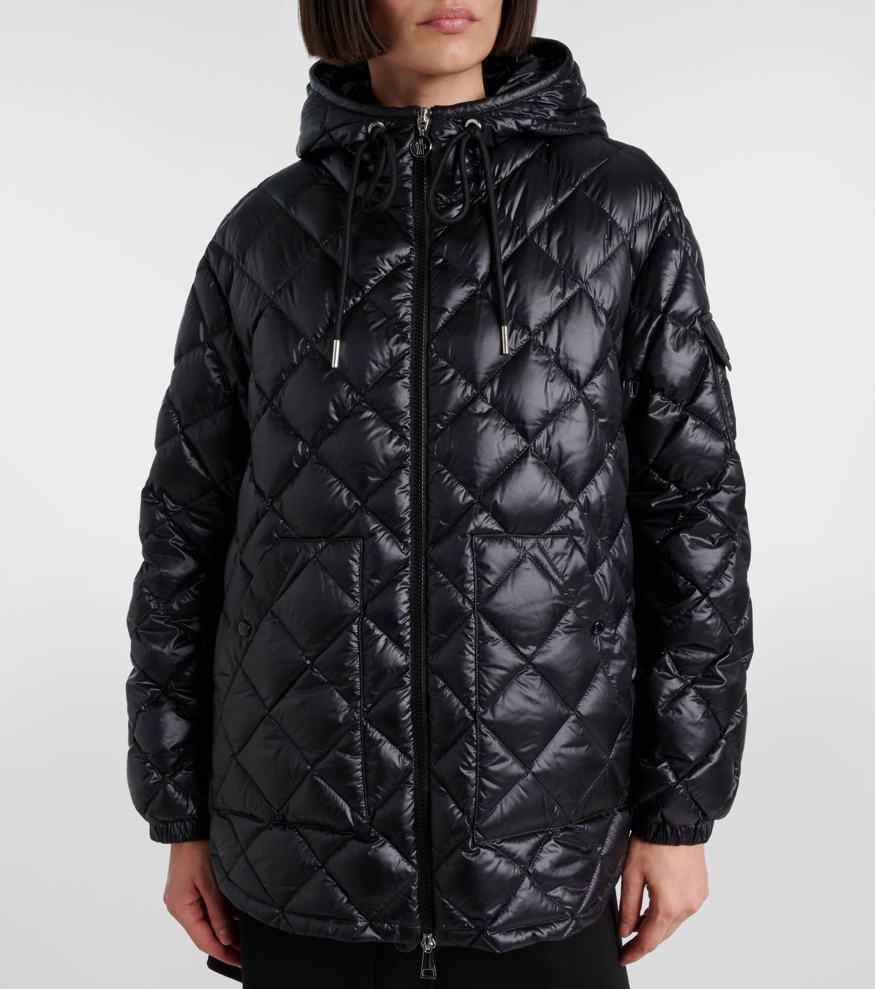 Quilted down jacket - 6