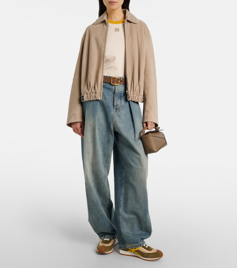 Loewe Puzzle Edge Mini leather tote bag outlook