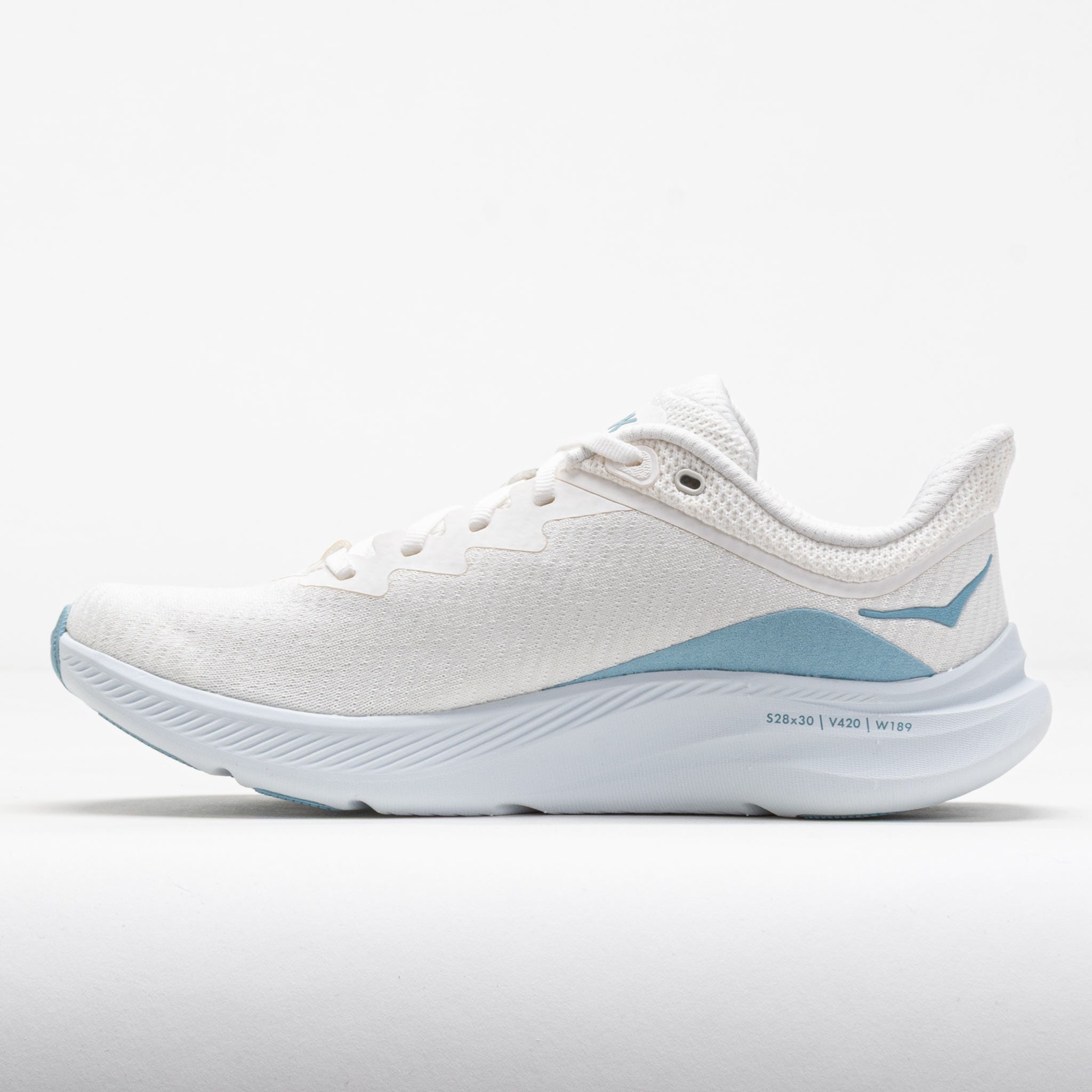 HOKA Solimar Women's White/Tundra Blue - 2