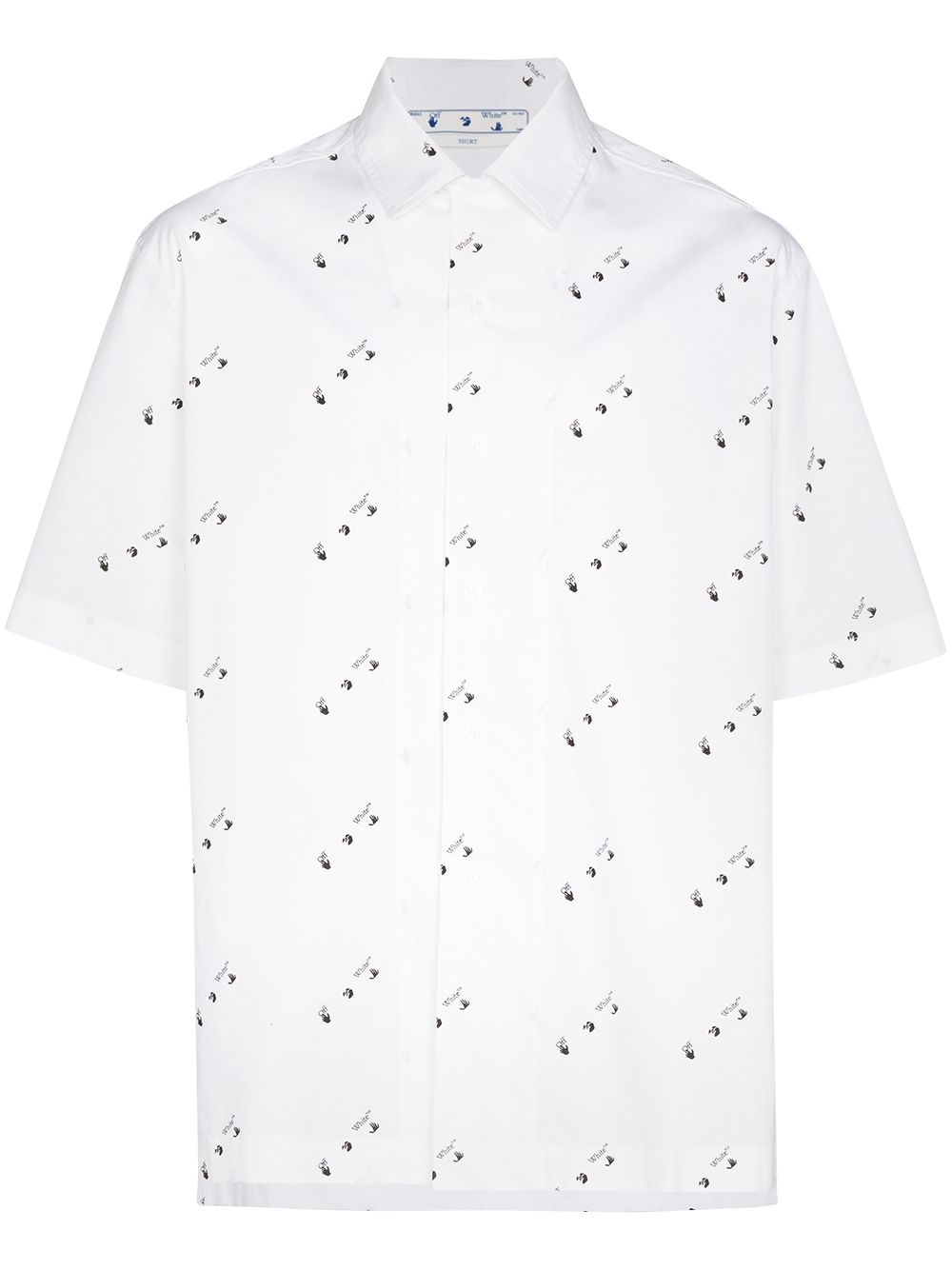 logo print short-sleeve shirt - 1