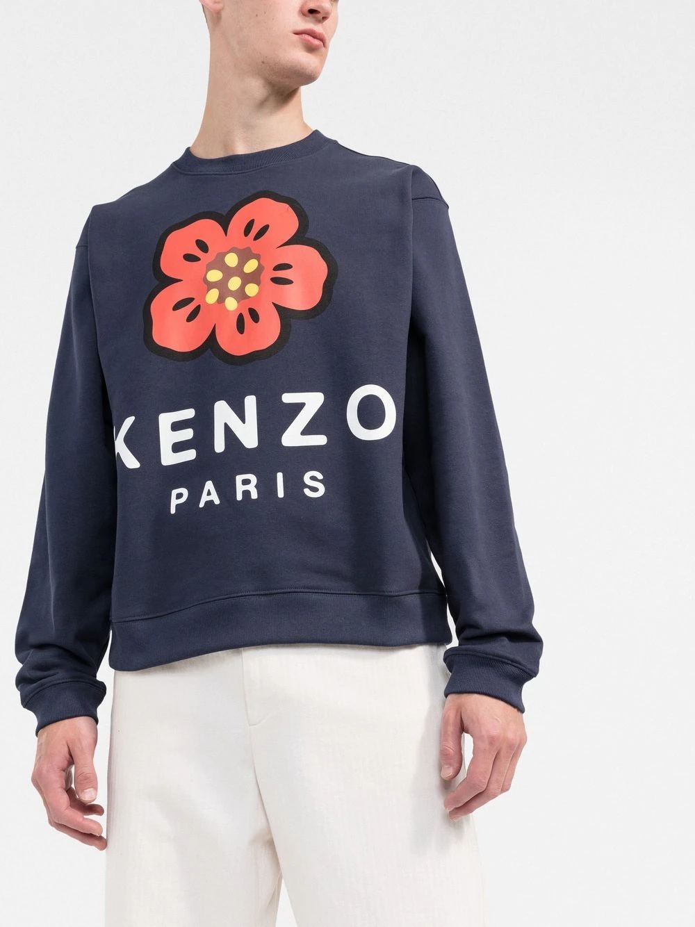 'Boke Flower' crew-neck sweatshirt - 5